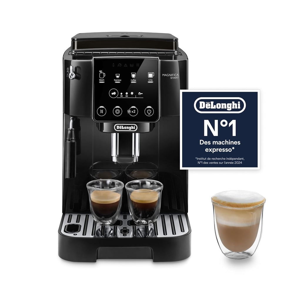 Magnifica Start - Perfetto Machine à Café Automatique avec Mousseur à Lait Manuel – Fravory